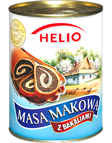 Начинка маковая с цукатами Helio 850г ж/б
