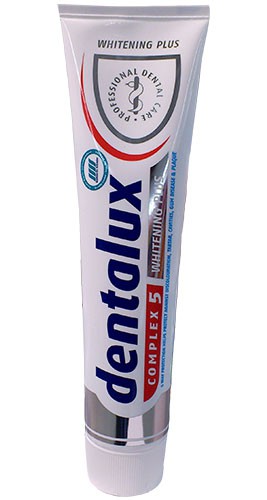 Зубная паста Dentalux Complex 5 отбеливающая, 125мг
