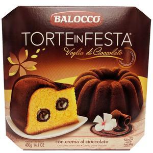 Праздничный кекс ​​Balocco Torte in Festa с шоколадом 400г, Италия