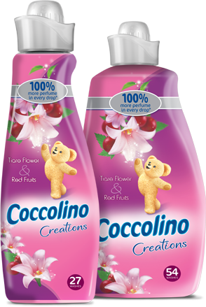 Coccolino Tiare flowers&Red friuts Кондиционер-ополаскиватель для белья 1 л