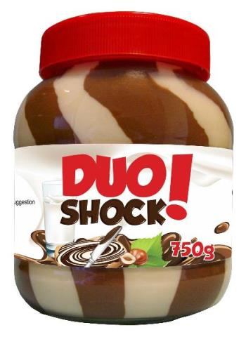 Шоколадно-ореховая паста Duo Shock, 750г
