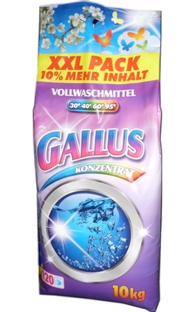 Gallus Бесфосфатный стиральный порошок (Германия) 10кг