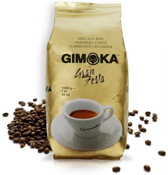 Gimoka Gran Festa Кофе в зернах 1кг, Италия