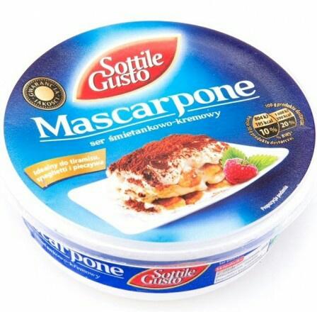 Сыр маскарпоне Mascarpone Sottile Gusto, 250г