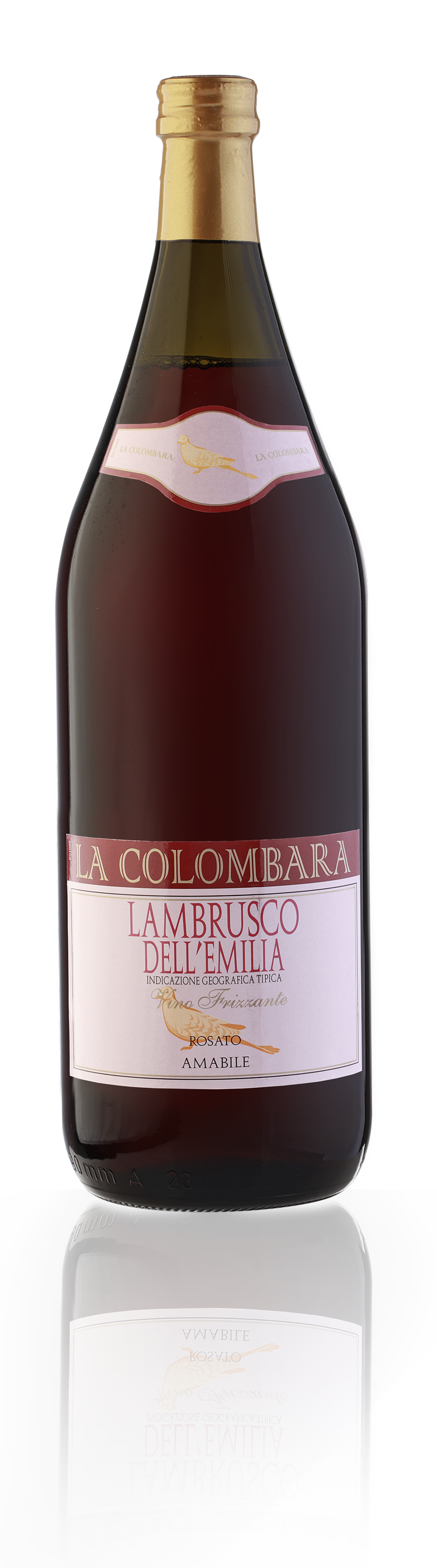 Lambrusco Rosso La Colombara красное полусладкое игристое вино 1,5л