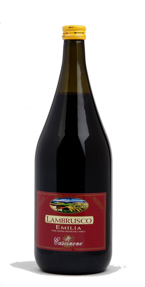 Lambrusco Emilia Morando красное полусладкое игристое вино 1,5л