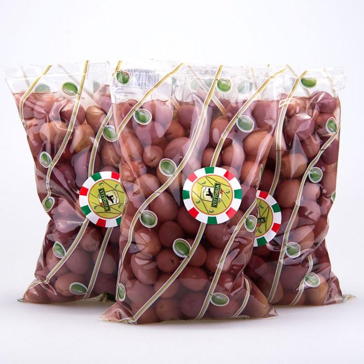 Гигантские оливки Olive nere Kalamata, Vittoria 850г