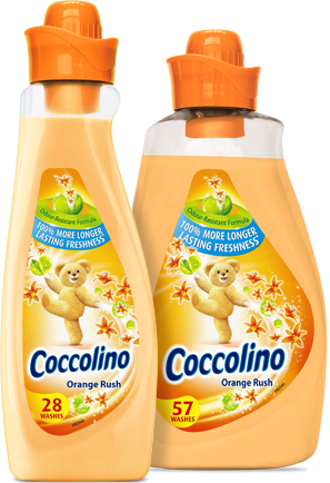 Coccolino Orange Rush Кондиционер-ополаскиватель для белья 1 л