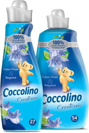 Coccolino Passion flower & Bergamot Кондиционер-ополаскиватель для белья 1 л