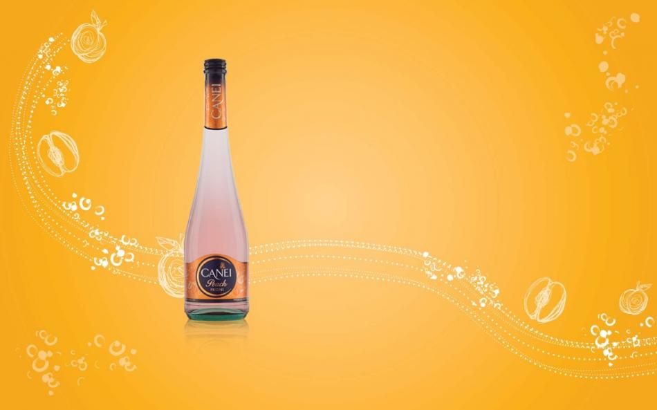 Canei Peach Frizini коктейльное вино со вкусом персика
