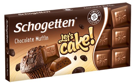 Шоколад Schogetten Chocolate Muffin 100г