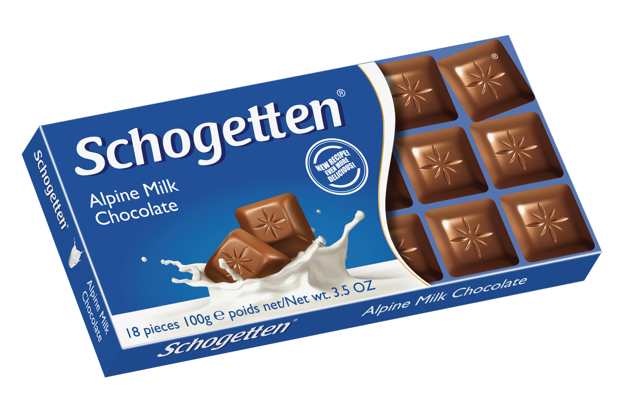 Шоколад Schogetten Alpine Milk Молочный 100г