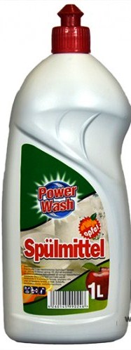 Средство для мытья посуды Power Wash Spulmittel  Яблоко+Апельсин 1л