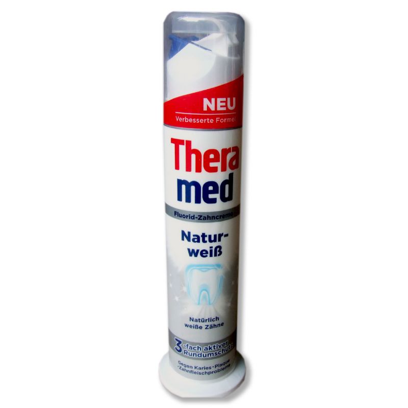 Зубная паста Theramed Natur Weiss отбеливающая, 100 мл