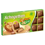 ​Шоколад Schogetten Cookies&Nut "Печенье и орехи" 100г